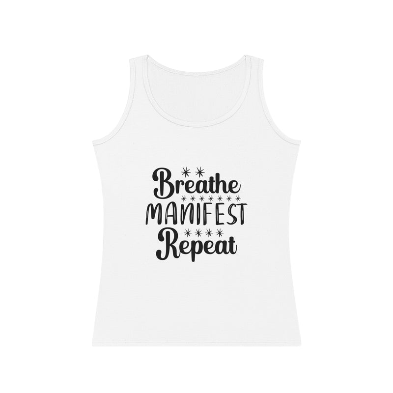 Breathe Meditate and Repeat Affirmation Tee