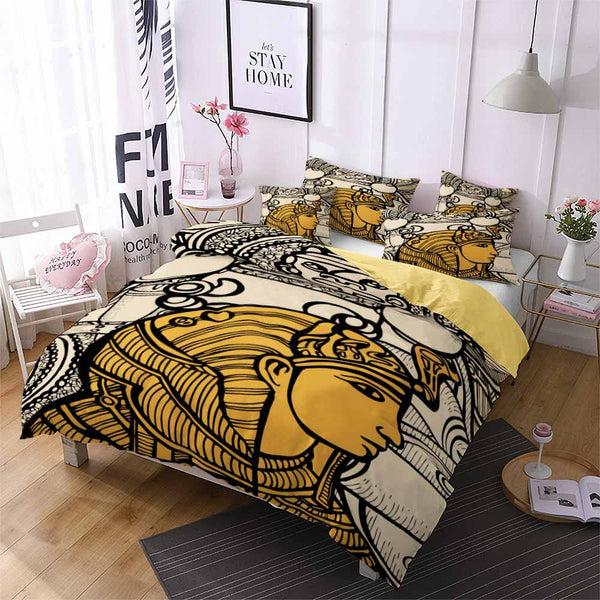 Explosive 3d home textile bedding new Egyptian culture