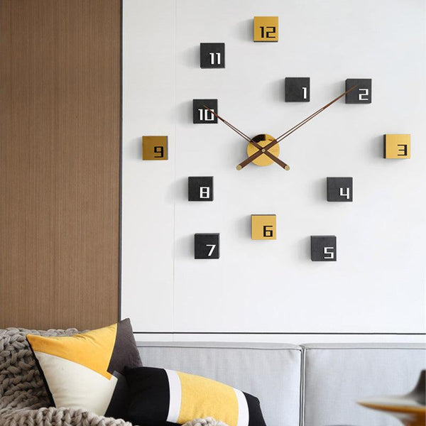Living Room Clock Hanging Wall Decoration - Elva Jade's Corner