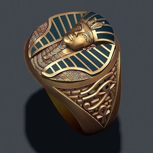 Egyptian Pharaoh Cobra Men's Fashion Ring