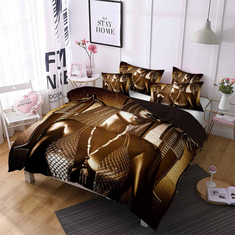 Explosive 3d home textile bedding new Egyptian culture
